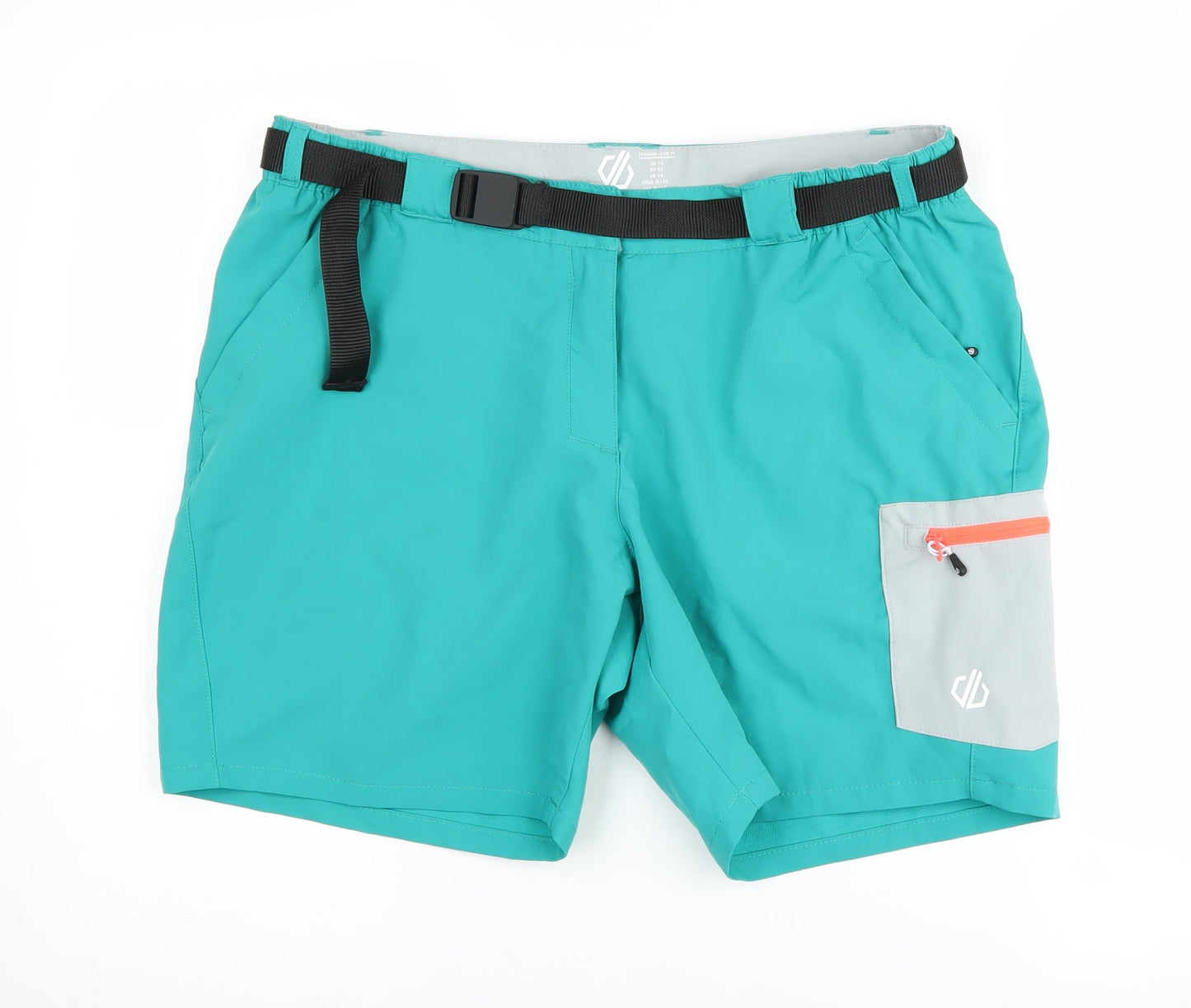 Dare2B Women's Green Cargo Shorts, Size 16, Activewear