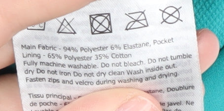 Dare2B Women's Green Cargo Shorts, Size 16, Activewear