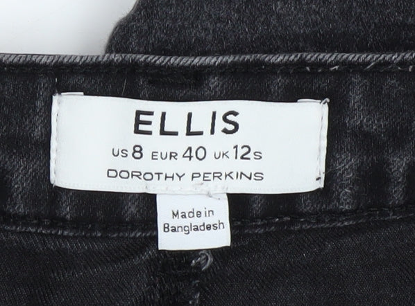 Dorothy Perkins Women's Black Straight Jeans Size 12