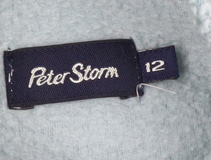 Peter Storm Women's Blue Pullover Sweatshirt Size 12