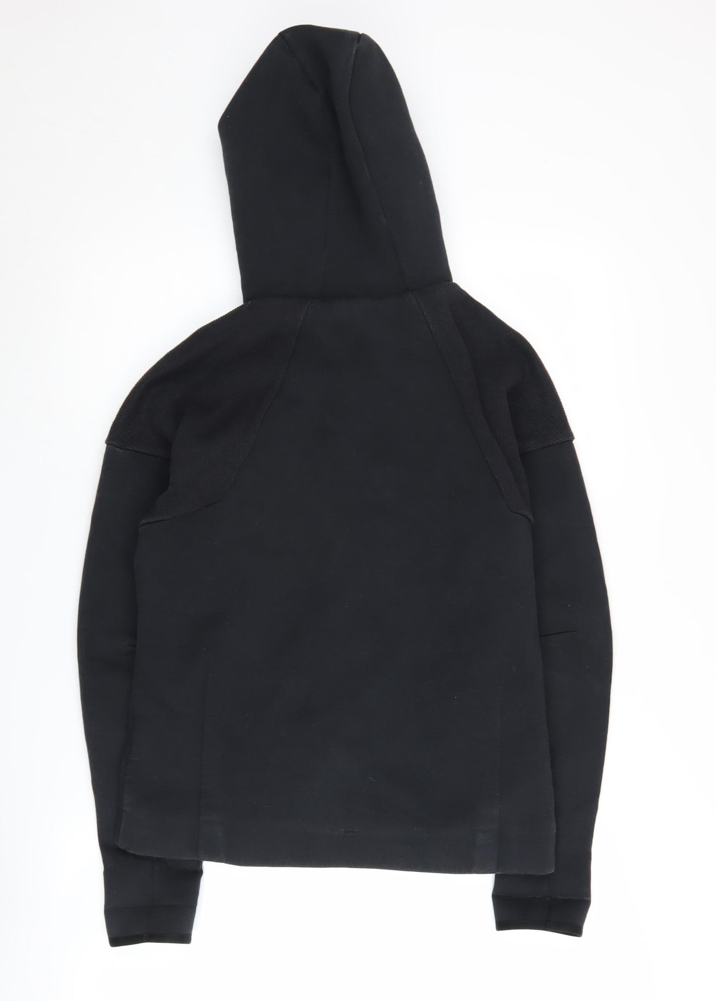 Adidas Black Full Zip Hoodie, Unisex M, Gym Wear