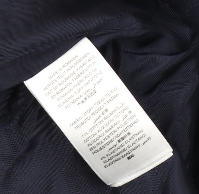 GANT Women's Blue Trench Coat Size 14 Belted