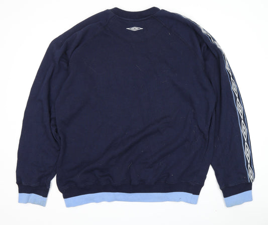 Umbro Men’s XL Blue Pullover Sweatshirt