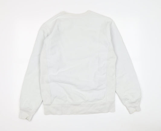 Champion Men's White Small Pullover Sweatshirt