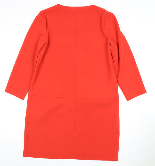 Sita Murt Women's Red Shift Dress, Size 12
