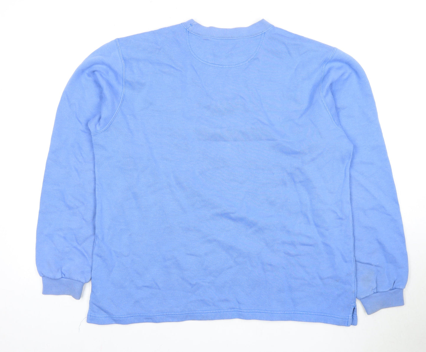 Champion Men's Blue Pullover Sweatshirt L