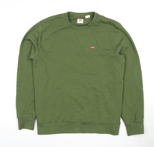 Levi's Men's S Green Pullover Sweatshirt