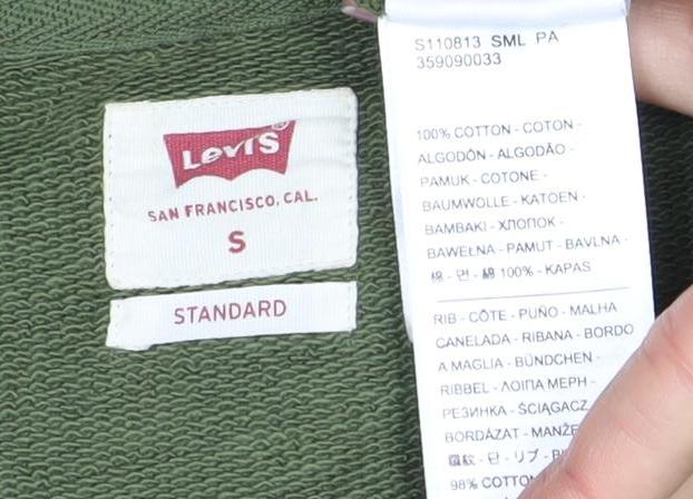 Levi's Men's S Green Pullover Sweatshirt