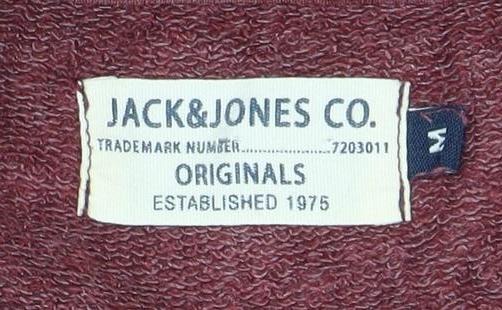 Jack & Jones Men's Red M Pullover Sweatshirt