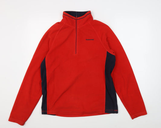 Craghoppers Men’s Red Fleece Pullover, Size S