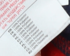 Craghoppers Men’s Red Fleece Pullover, Size S