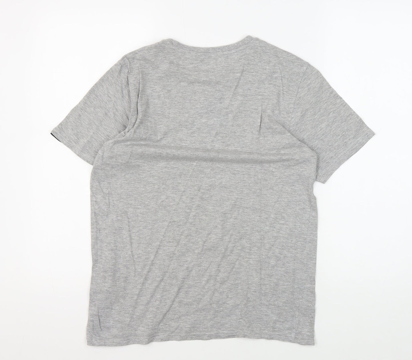 Tokyo Laundry Men's Grey Crew Neck T-Shirt Size S