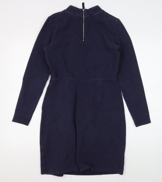 Joules Women's Blue Knee Length Shift Dress Size 10