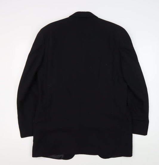 Daniel Hechter Men's Black Blazer, 38R Formal Business Jacket