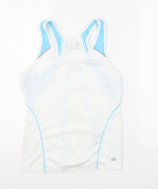 New Balance Women's Racerback Tank White Size 12