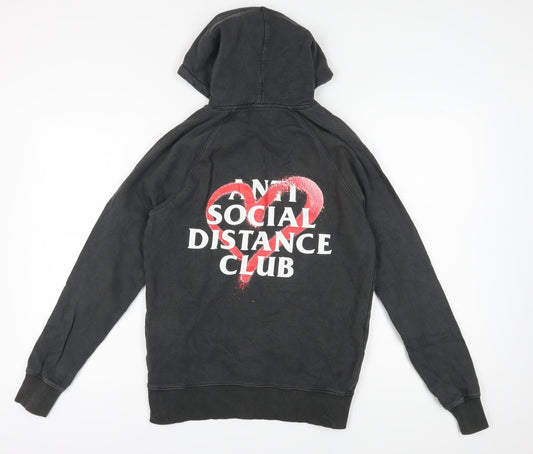 Young London Women's Black Hoodie Small Organic Cotton