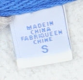 Adidas Men's Grey Full Zip Hoodie, S, Logo Accent