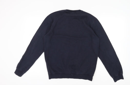 Champion Unisex Black Pullover Sweatshirt M