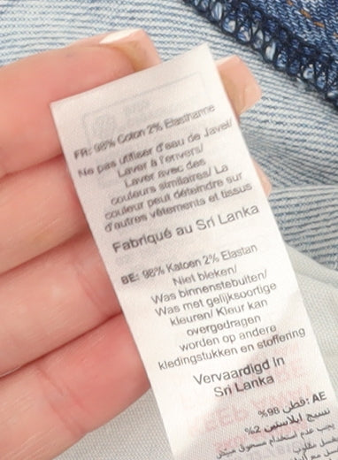 New Look Women's Blue Straight Jeans Size 14