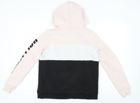 Hollister Women's Pink Hoodie - M