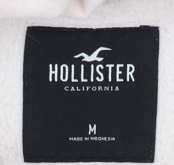 Hollister Women's Pink Hoodie - M