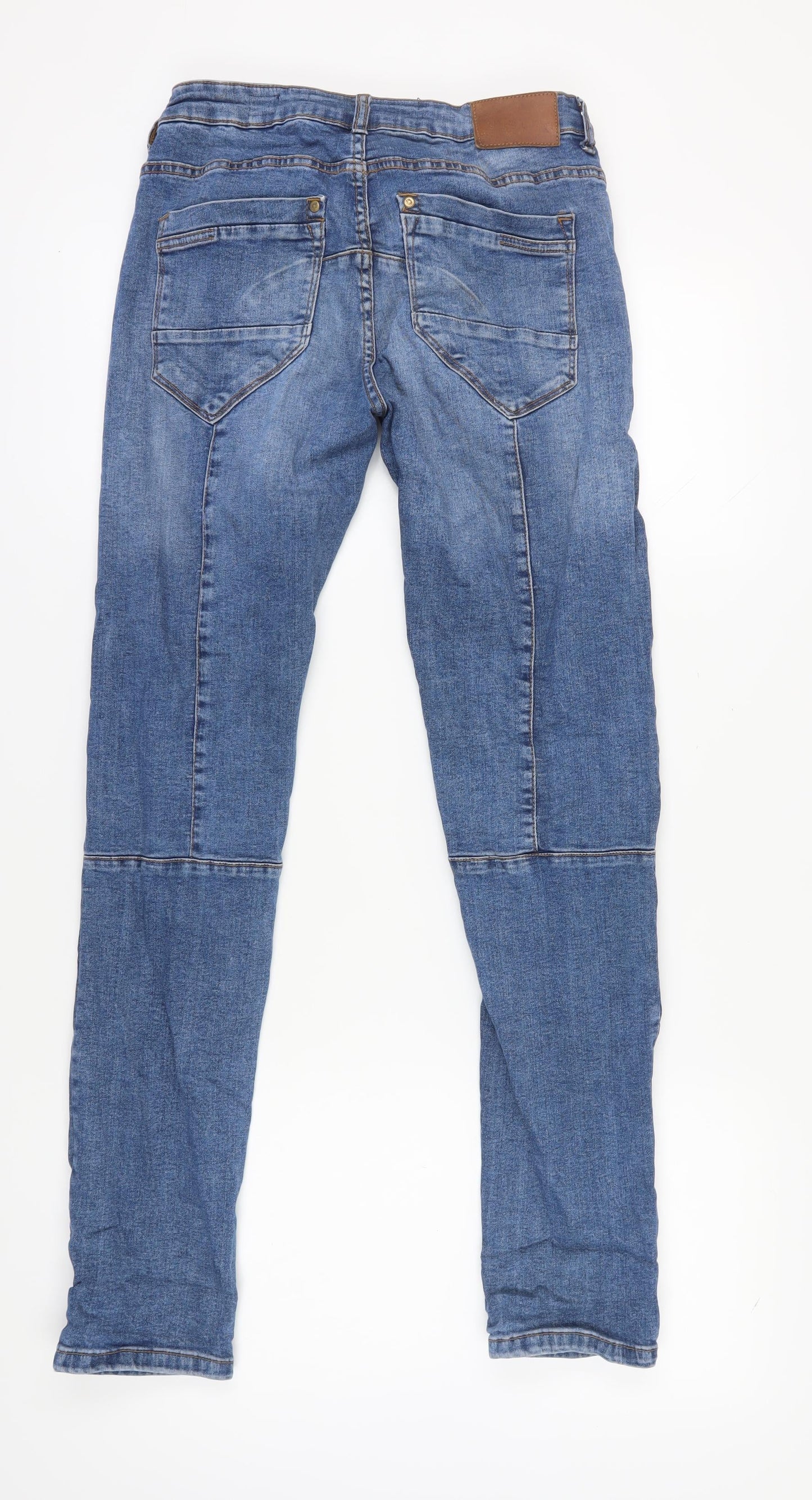 Cross Hatch Men's Blue Straight Jeans 30W 34L