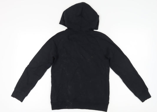 Under Armour Boys Black Pullover Hoodie M