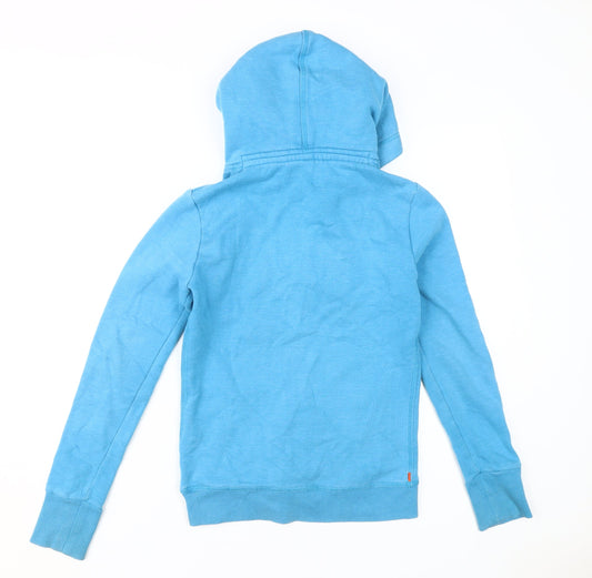 Superdry Women's Blue Pullover Hoodie 2XS