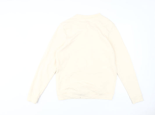Il Sarto Beige Pullover Sweatshirt M Unisex