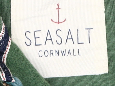 Seasalt Cornwall Women's Green Full Zip Hoodie Size 10