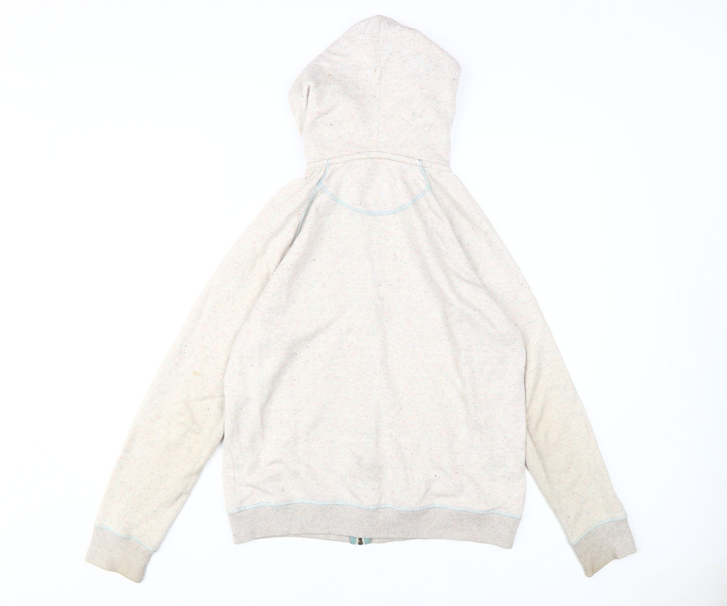 Fat Face Women's Beige Full Zip Hoodie - UK Size 12
