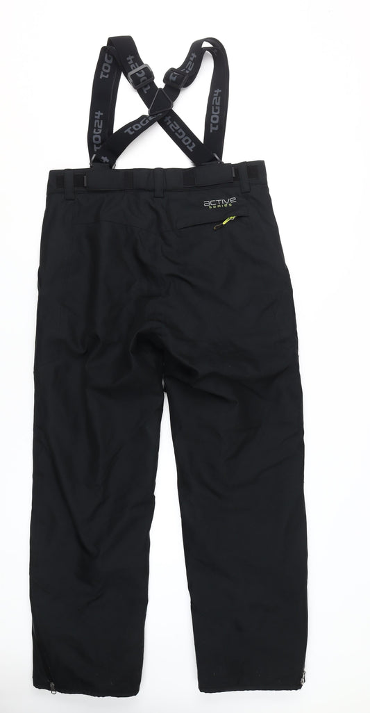 TOG24 Men's Black Snow Pants S - Waterproof Insulated