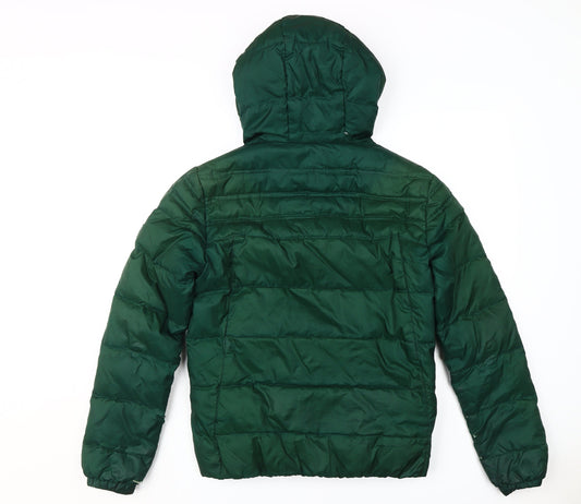 Calvin Klein Men's Green Puffer Jacket S