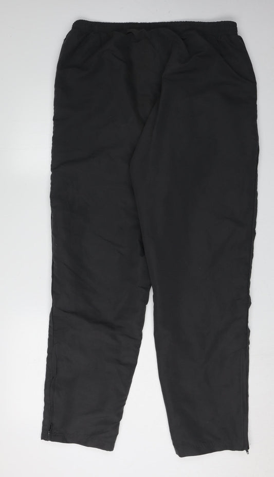 Slazenger Men's Black XL Joggers with Elastic Waist