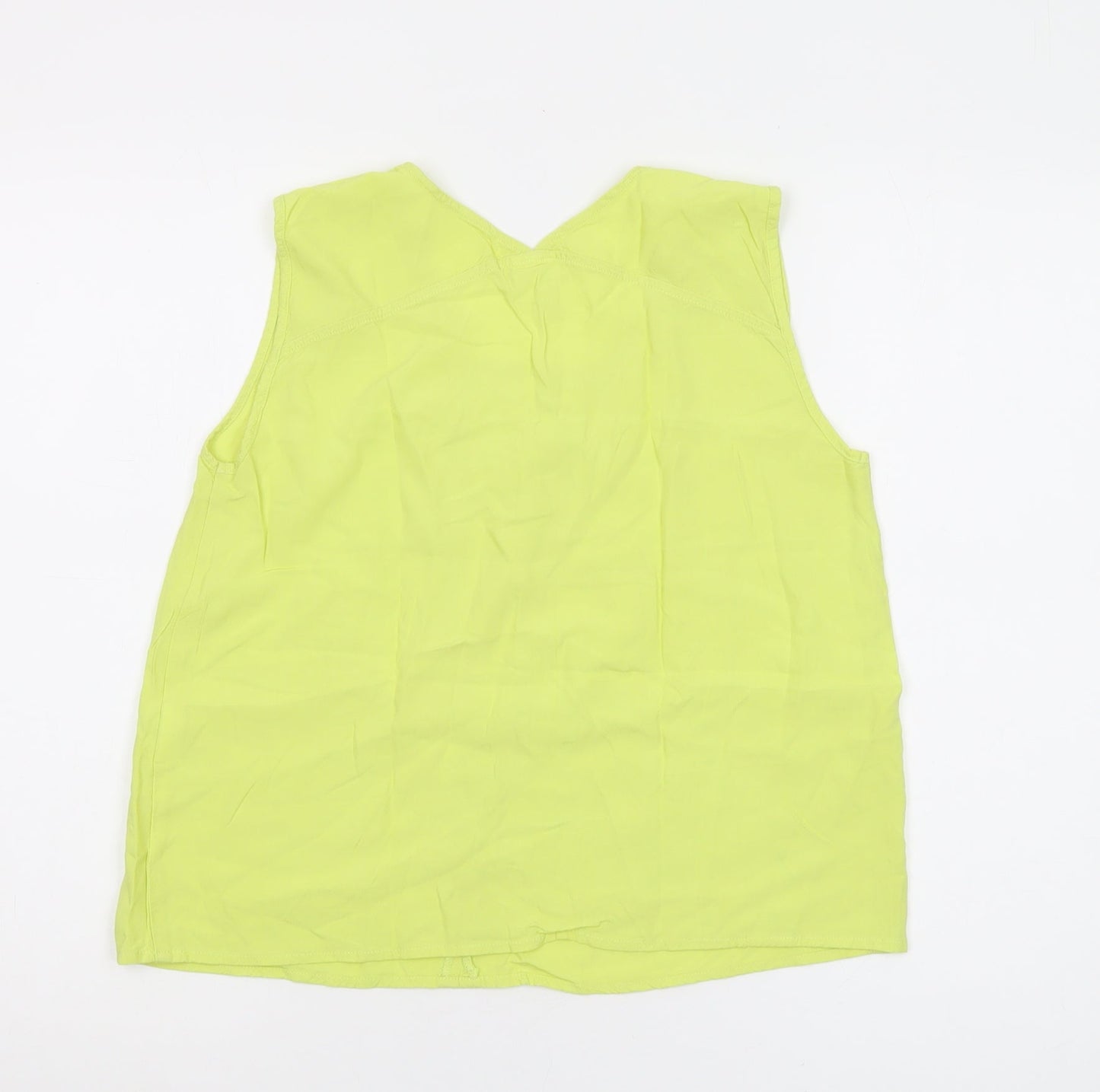 Vero Moda Women's Green L Tank Top - Lightweight Cotton