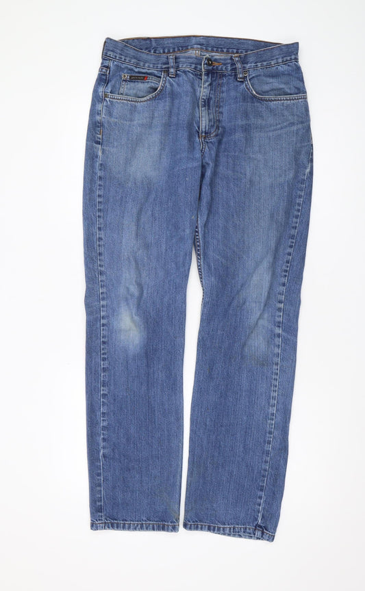 Pierre Cardin Men's Blue Straight Jeans 34 Regular