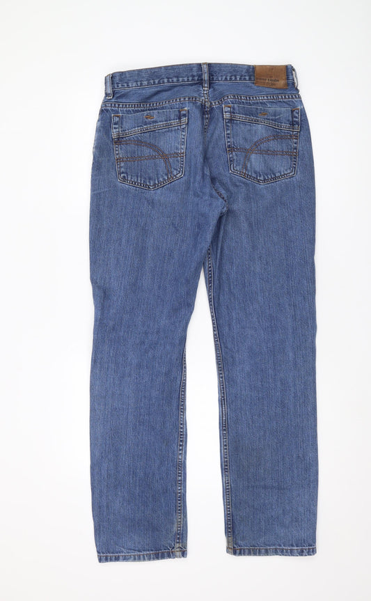 Pierre Cardin Men's Blue Straight Jeans 34 Regular