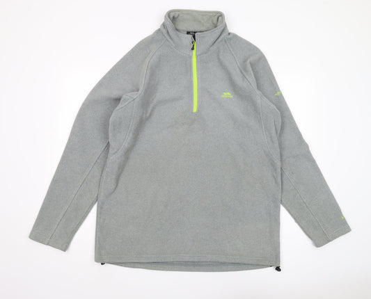 Trespass Men's Grey Fleece Sweatshirt XL Outdoor