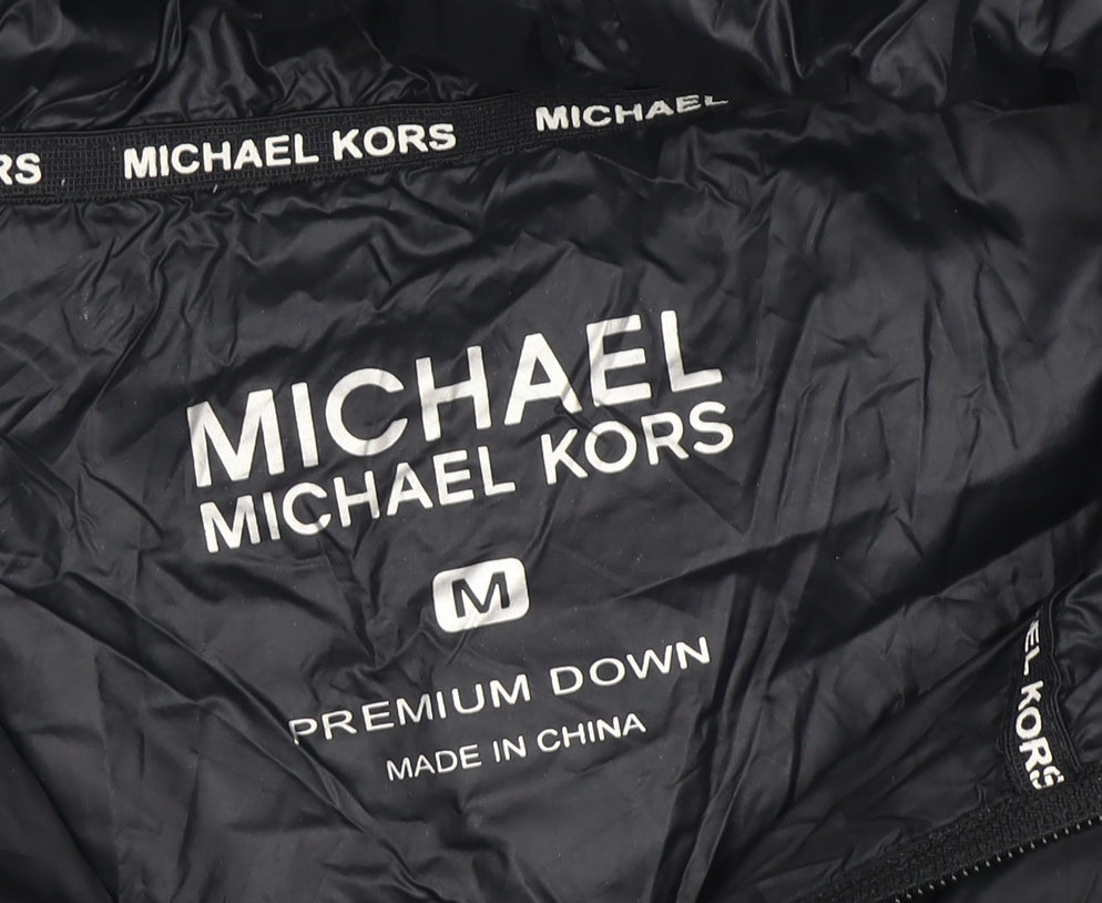 Michael Kors Men's Black Puffer Waistcoat M