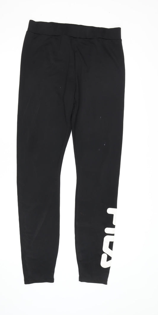 Fila Men's Black XL Jogger Trousers - Activewear