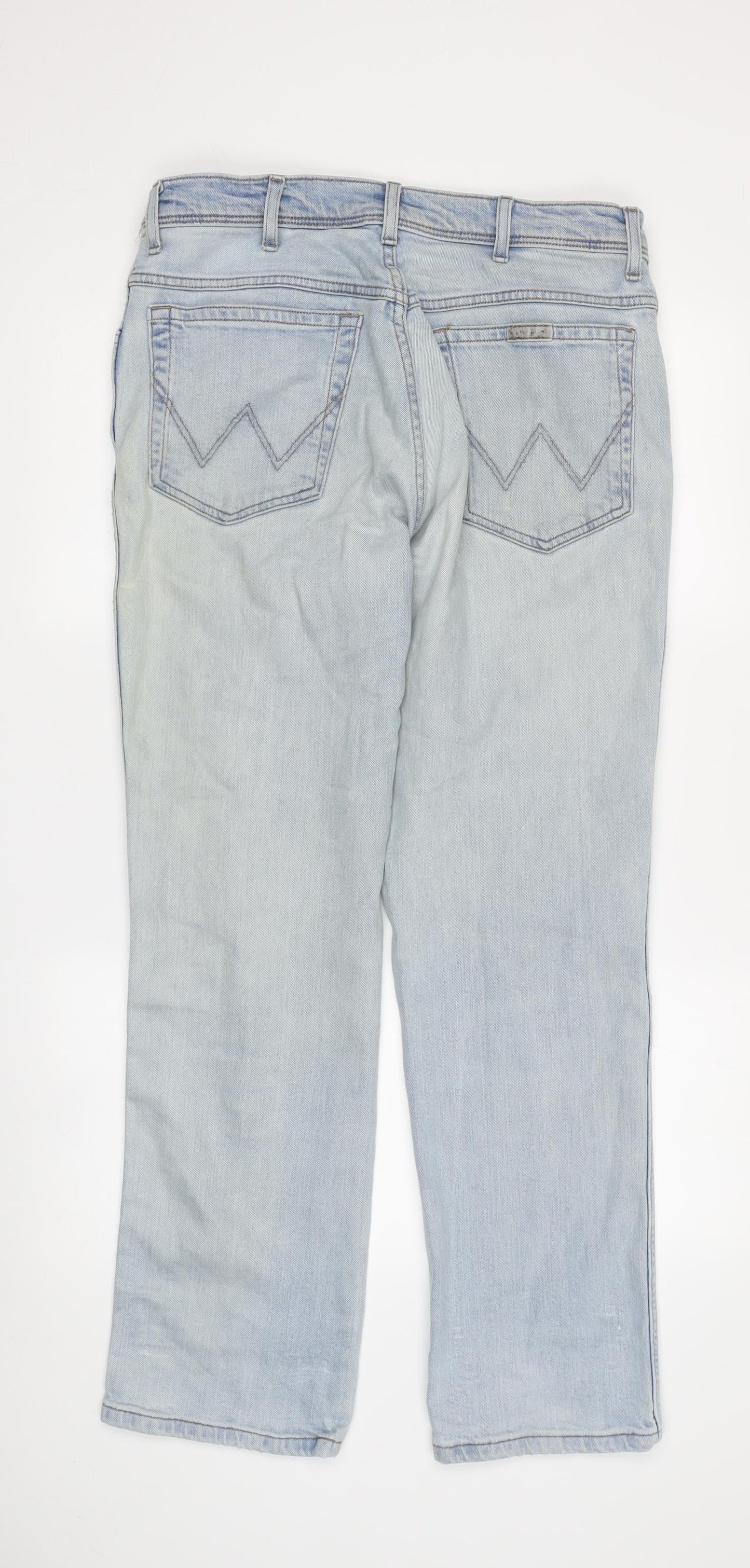 Wrangler Men's Light Blue Regular Fit Jeans 34