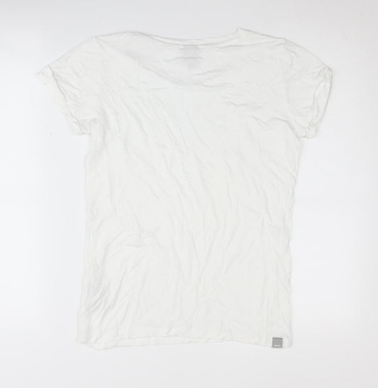 Bench Women's White XS Basic T-Shirt