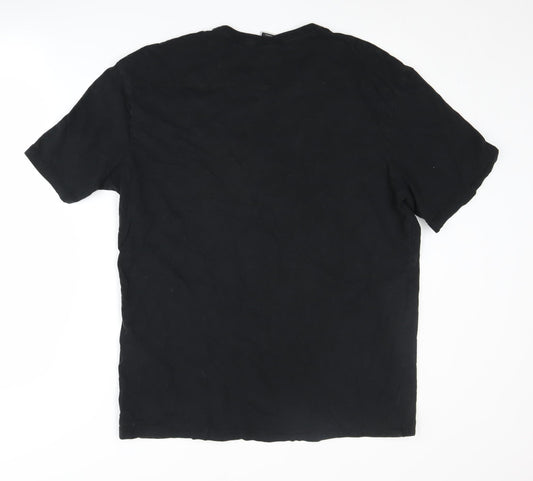 JACK & JONES Men's Black XL Crew Neck T-Shirt