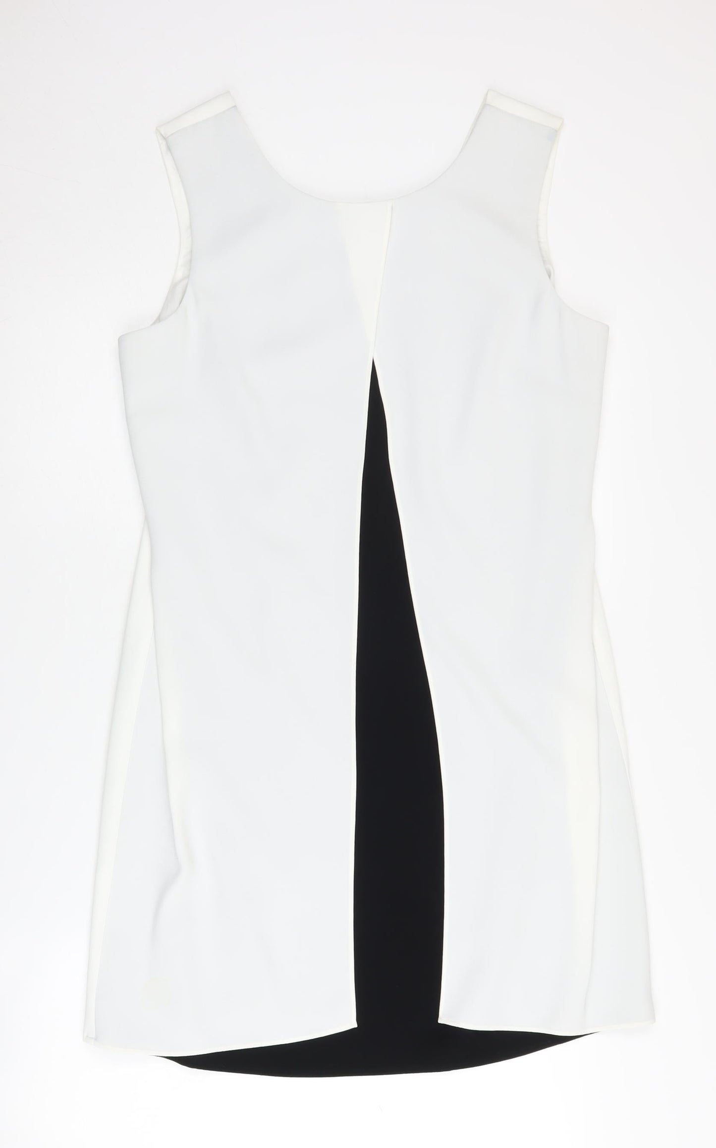 Jeff Banks Women's White Shift Dress Size 14