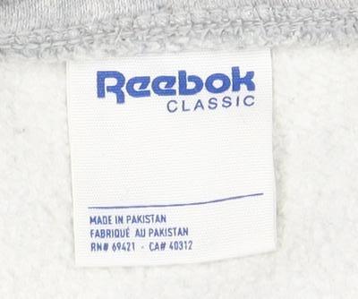 Reebok Grey Classic Sweatshirt M Unisex Pullover
