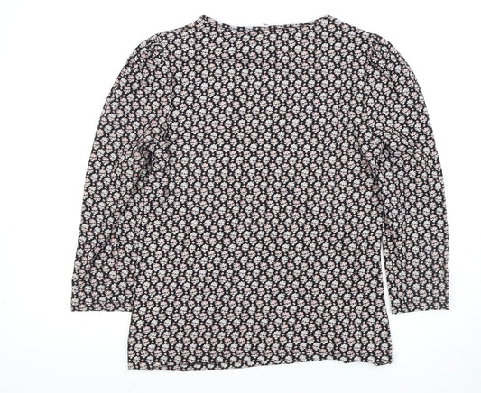 Fat Face Women’s Multicoloured Floral Wrap Blouse