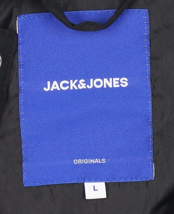 Jack & Jones Men's Black Basic Jacket Size L