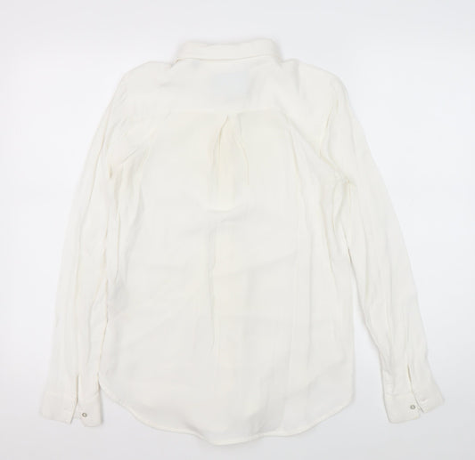 Superdry Women's White Button-Up Shirt XS