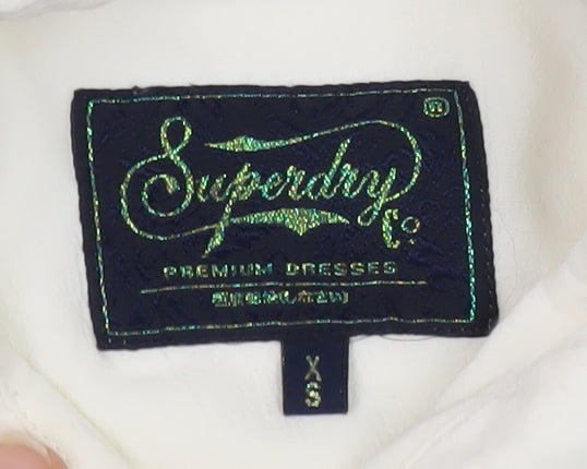 Superdry Women's White Button-Up Shirt XS