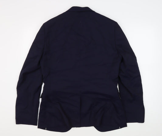 Ted Baker Men's Blue 38R Suit Jacket - Classic Elegance